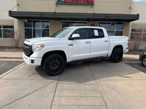 Photos of 2017 Toyota Tundra Platinum 5.7L V8 for sale in Littleton, CO at AutoTrek