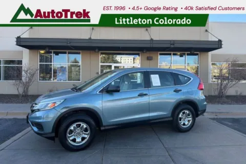 Blue 2015 Honda CR-V LX for sale in Littleton, CO