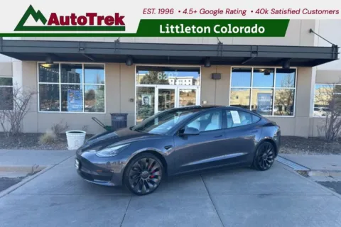 Silver 2023 Tesla Model 3 Performance Dual Motor All-Wheel Drive for sale in Littleton, CO