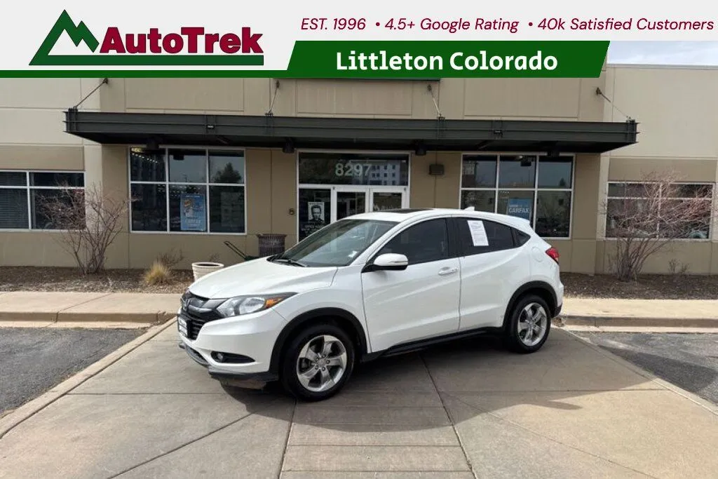White 2017 Honda HR-V EX for sale in Littleton, CO