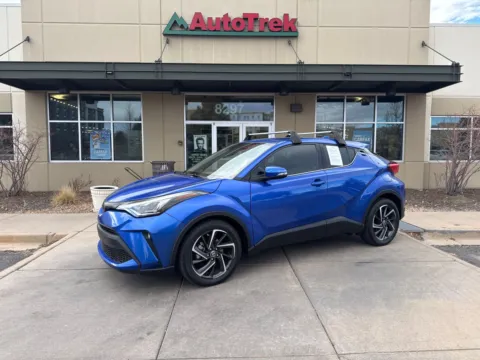 Blue 2022 Toyota C-HR Limited for sale in Littleton, CO