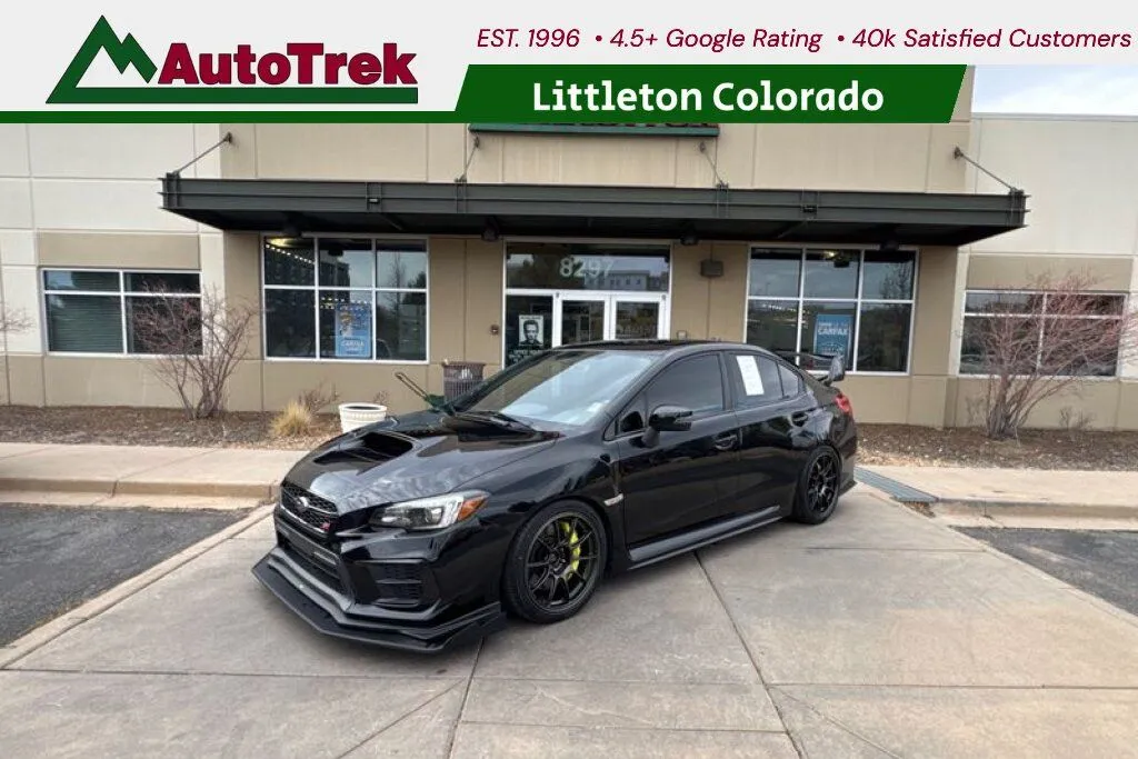 Black 2020 Subaru WRX STI Limited for sale in Littleton, CO