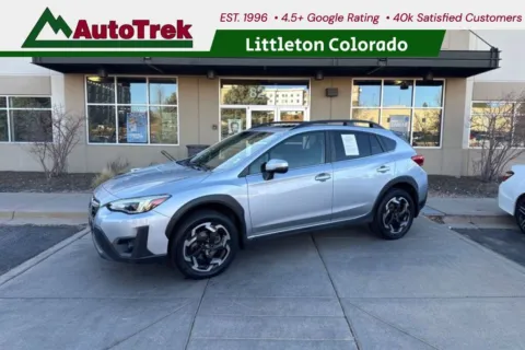 Silver 2021 Subaru Crosstrek Limited for sale in Littleton, CO