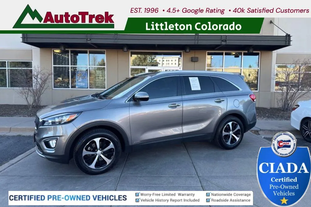 Gray 2017 Kia Sorento 2.0T EX for sale in Littleton, CO