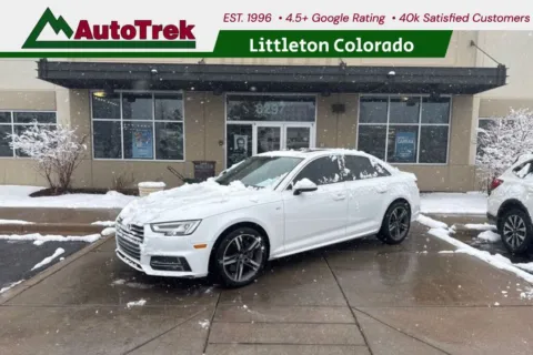 White 2018 Audi A4 2.0T Premium for sale in Littleton, CO