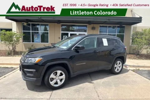 Black 2018 Jeep Compass Latitude 4x4 for sale in Littleton, CO