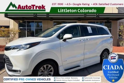 Photos of 2021 Toyota Sienna XLE VMI Mobility Van for sale in Littleton, CO at AutoTrek