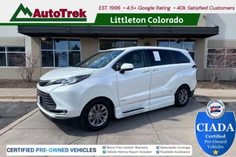 Photos of 2021 Toyota Sienna XLE VMI Mobility Van for sale in Littleton, CO at AutoTrek