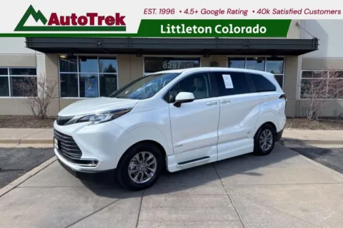 White 2021 Toyota Sienna XLE VMI Mobility Van for sale in Littleton, CO