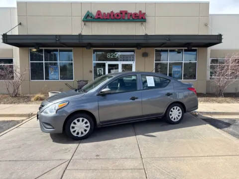 Gray 2017 Nissan Versa 1.6 S+ for sale in Littleton, CO