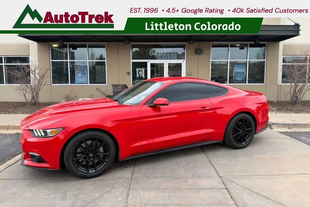 Red 2015 Ford Mustang EcoBoost for sale in Littleton, CO