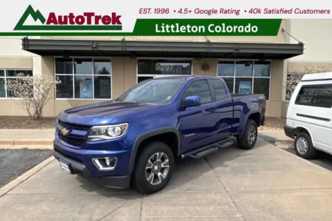 Blue 2016 Chevrolet Colorado Z71 for sale in Littleton, CO