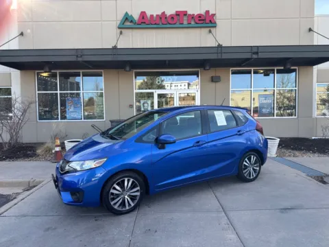 Blue 2015 Honda Fit for sale in Littleton, CO