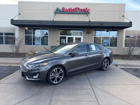 Gray 2020 Ford Fusion Titanium for sale in Littleton, CO