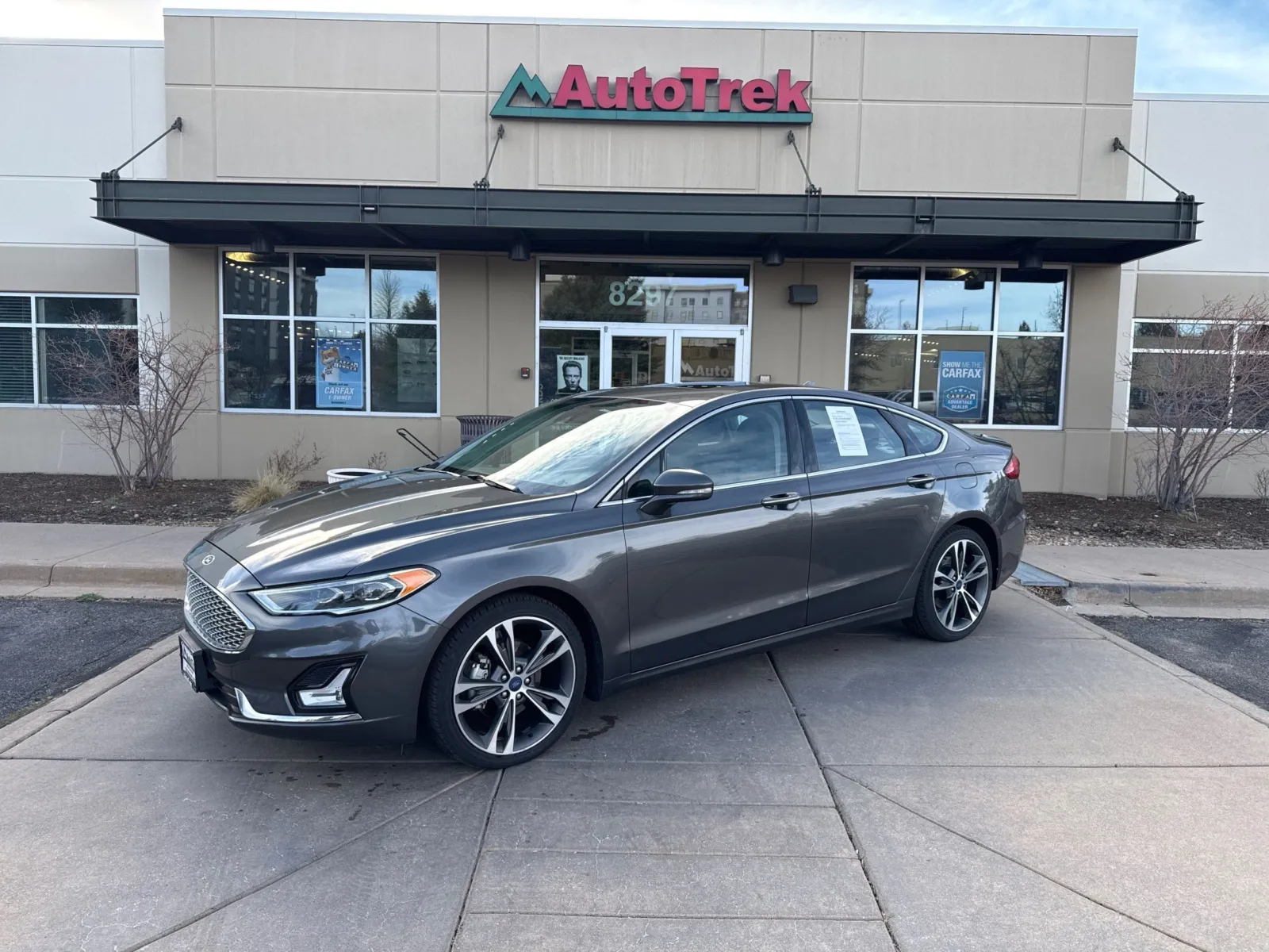 Gray 2020 Ford Fusion Titanium for sale in Littleton, CO