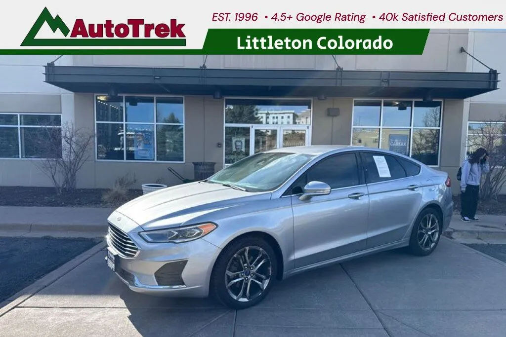 Silver 2020 Ford Fusion SEL for sale in Littleton, CO