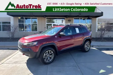 Red 2020 Jeep Cherokee Trailhawk 4x4 for sale in Littleton, CO