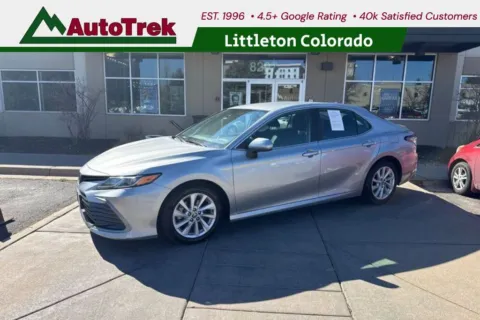 Silver 2023 Toyota Camry LE for sale in Littleton, CO