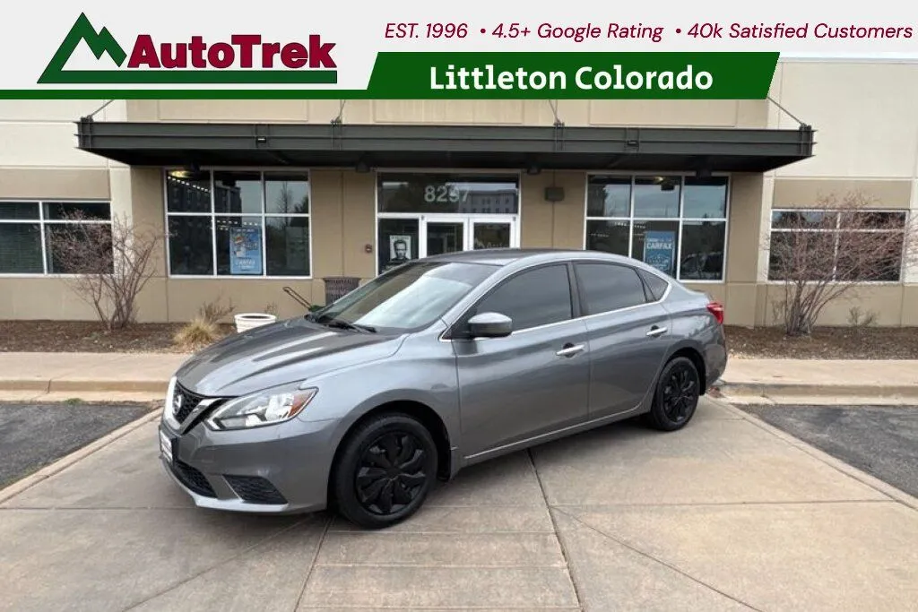 Gray 2017 Nissan Sentra S for sale in Littleton, CO