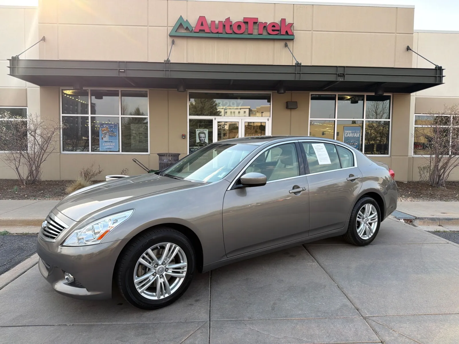 Brown 2012 INFINITI G37x for sale in Littleton, CO