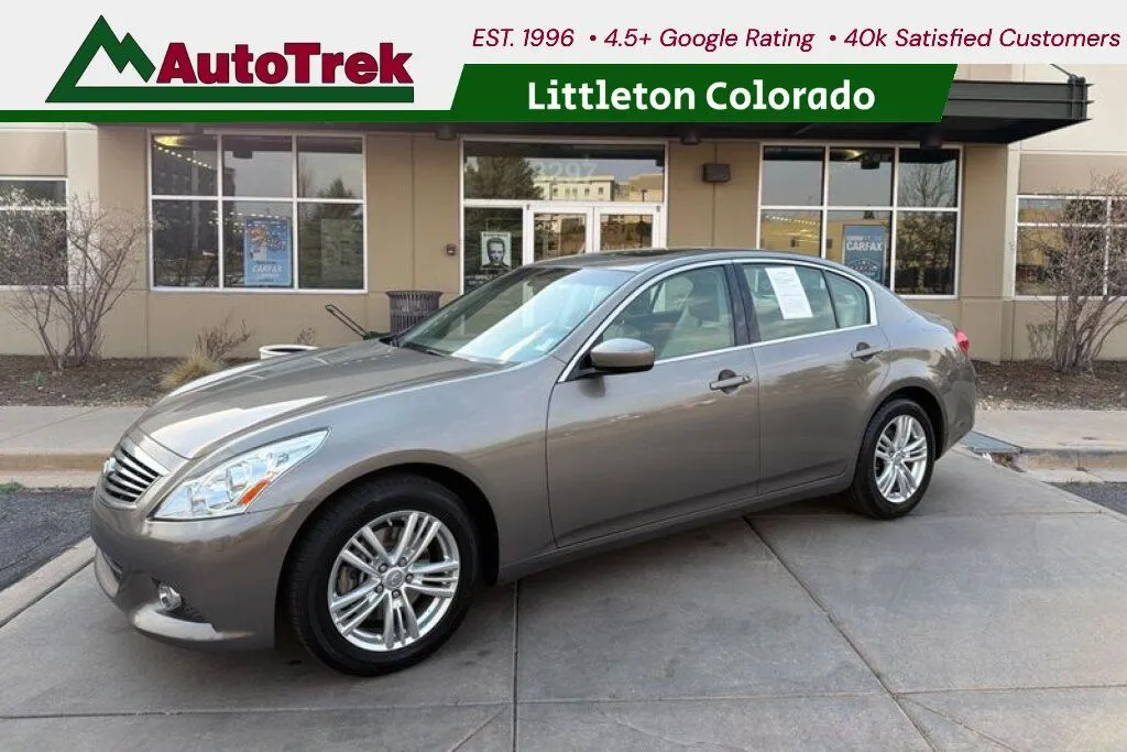 Brown 2012 INFINITI G37x for sale in Littleton, CO