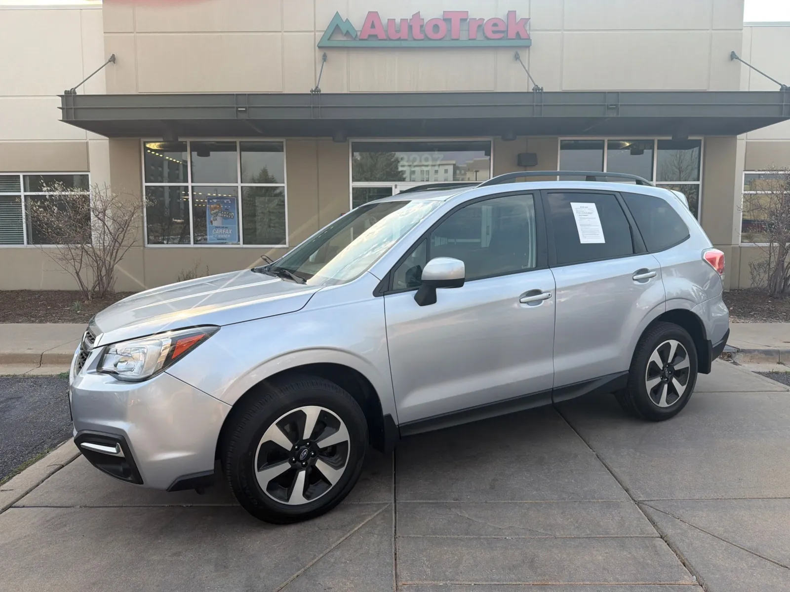 Silver 2018 Subaru Forester 2.5i Premium for sale in Littleton, CO