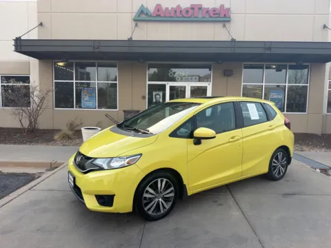 Yellow 2015 Honda Fit for sale in Littleton, CO