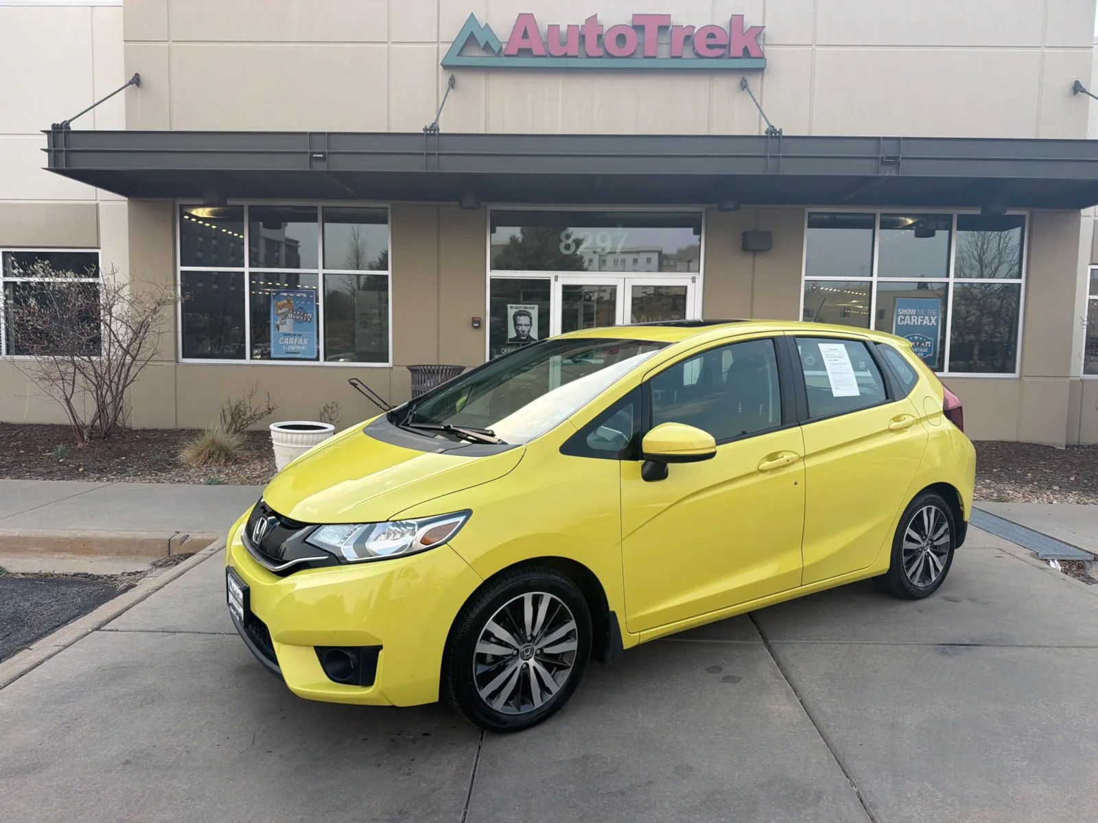 Yellow 2015 Honda Fit for sale in Littleton, CO
