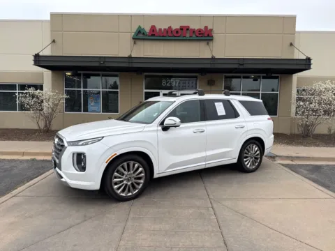 White 2020 Hyundai Palisade Limited for sale in Littleton, CO