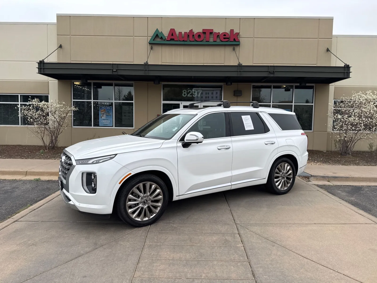 White 2020 Hyundai Palisade Limited for sale in Littleton, CO