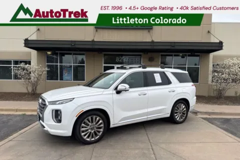 White 2020 Hyundai Palisade Limited for sale in Littleton, CO