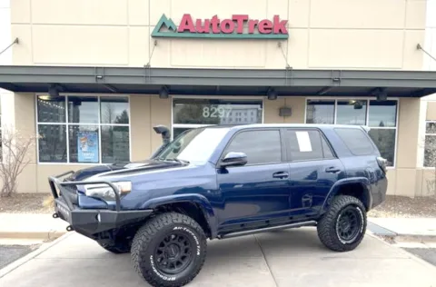 Blue 2016 Toyota 4Runner Trail for sale in Littleton, CO