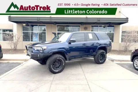 Blue 2016 Toyota 4Runner Trail for sale in Littleton, CO