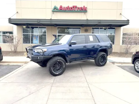 Blue 2016 Toyota 4Runner Trail for sale in Littleton, CO