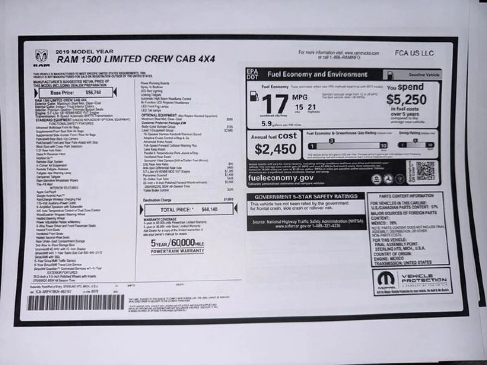 2019 RAM Ram 1500 Pickup Limited - Photo 31