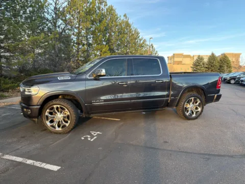 Gray 2019 Ram 1500 Limited Crew Cab 4x4 5'7" Box for sale in Littleton, CO