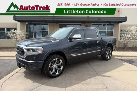 Gray 2019 Ram 1500 Limited Crew Cab 4x4 5'7" Box for sale in Littleton, CO