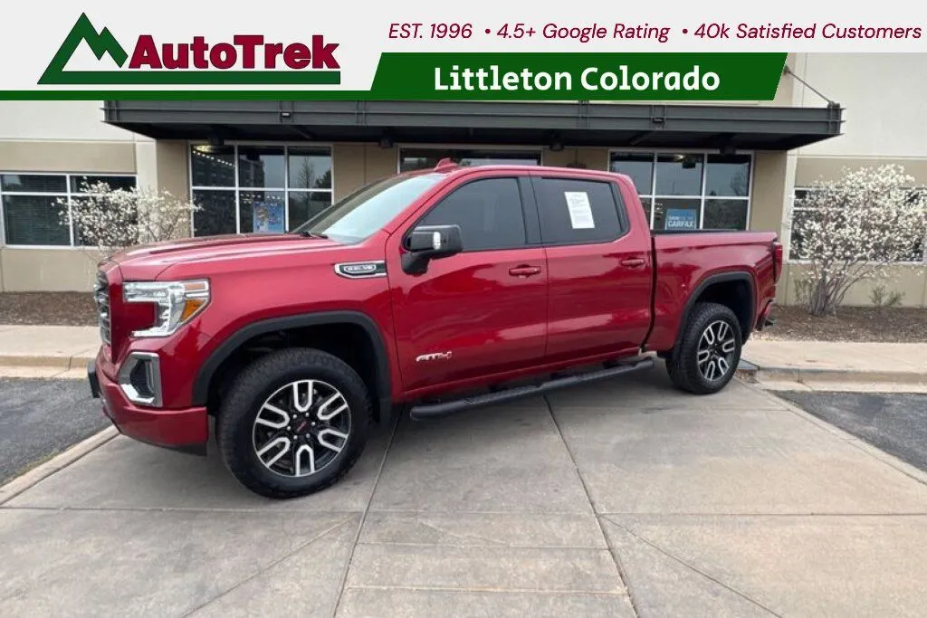 Red 2021 GMC Sierra 1500 AT4 for sale in Littleton, CO