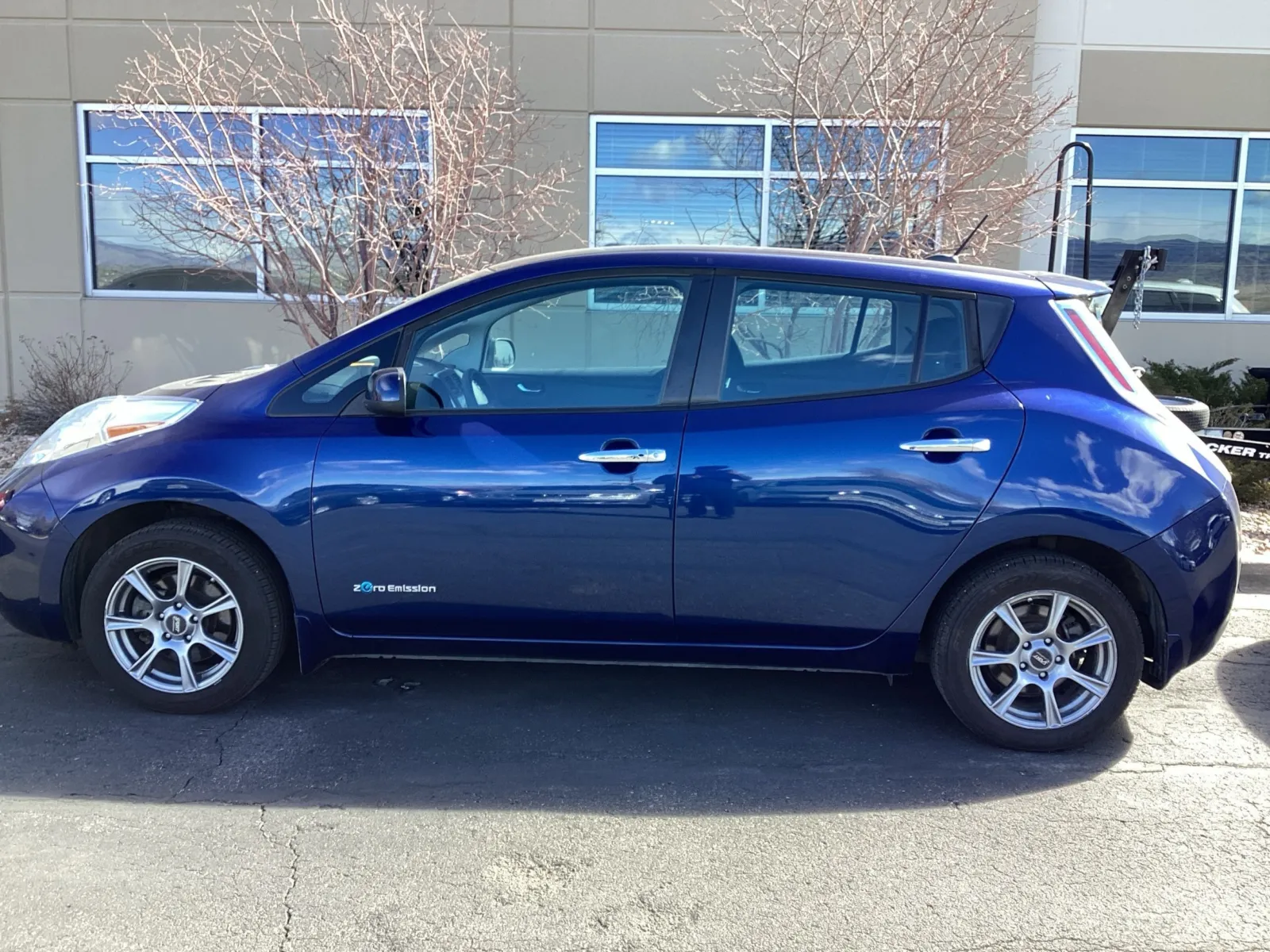 Blue 2017 Nissan LEAF S for sale in Littleton, CO