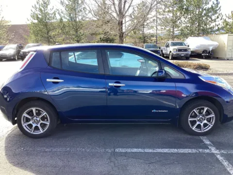 Another view of 2017 Nissan LEAF S for sale in Littleton, CO at AutoTrek