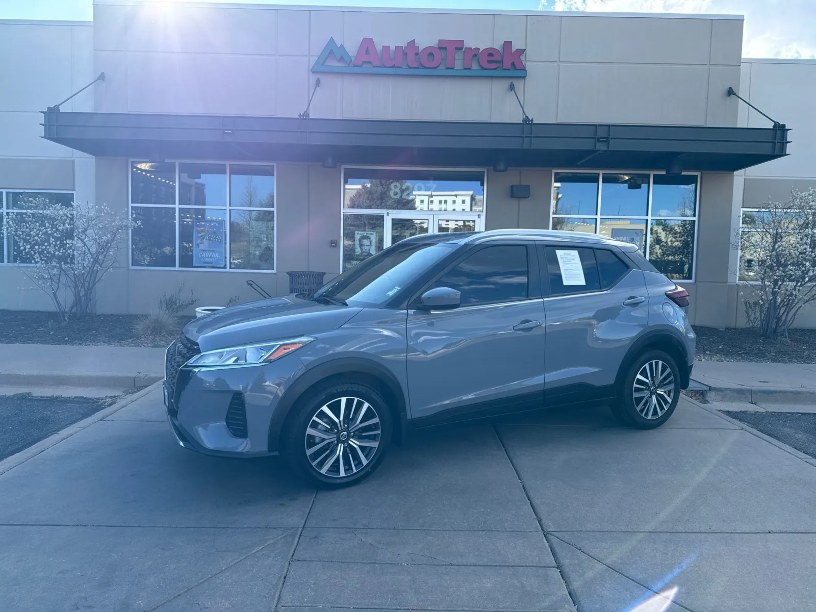 Gray 2021 Nissan Kicks SV Xtronic CVT for sale in Littleton, CO