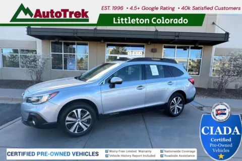 Silver 2019 Subaru Outback 2.5i Limited for sale in Littleton, CO