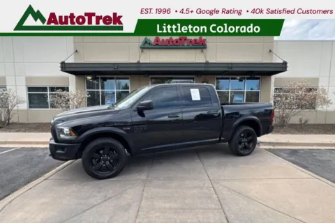 Black 2020 Ram 1500 Classic Warlock Crew Cab 4x4 5'7" Box for sale in Littleton, CO