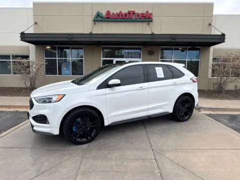 White 2021 Ford Edge ST for sale in Littleton, CO