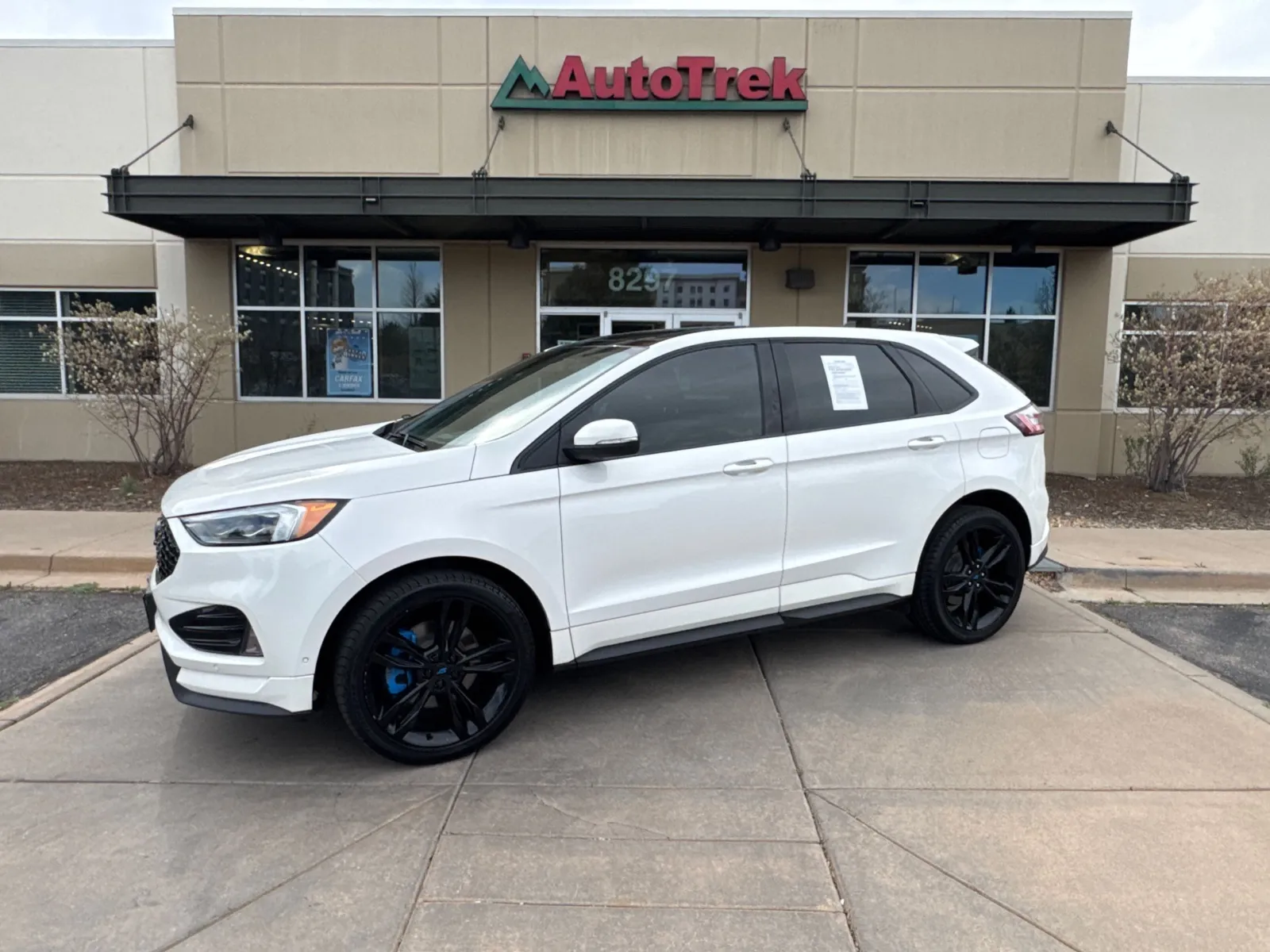 White 2021 Ford Edge ST for sale in Littleton, CO