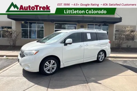 White 2015 Nissan Quest Platinum for sale in Littleton, CO