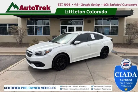 White 2021 Subaru Legacy Premium for sale in Littleton, CO