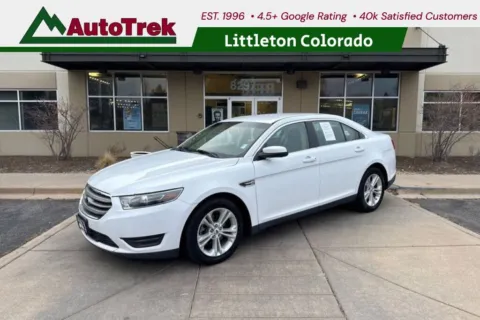 White 2018 Ford Taurus SEL for sale in Littleton, CO