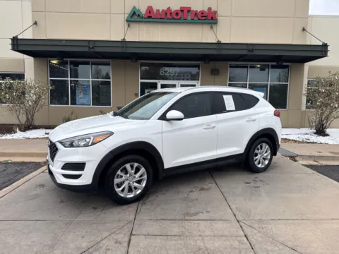 White 2020 Hyundai Tucson Value for sale in Littleton, CO