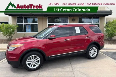 Red 2014 Ford Explorer Limited for sale in Littleton, CO